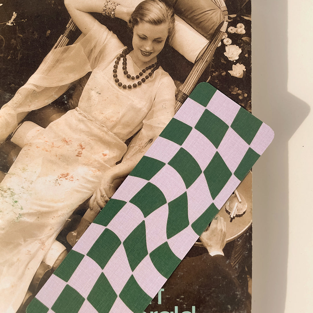 Retro Swirl | Bookmark