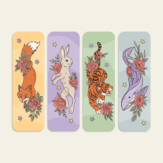 Wild Page | Set of 4 Bookmarks